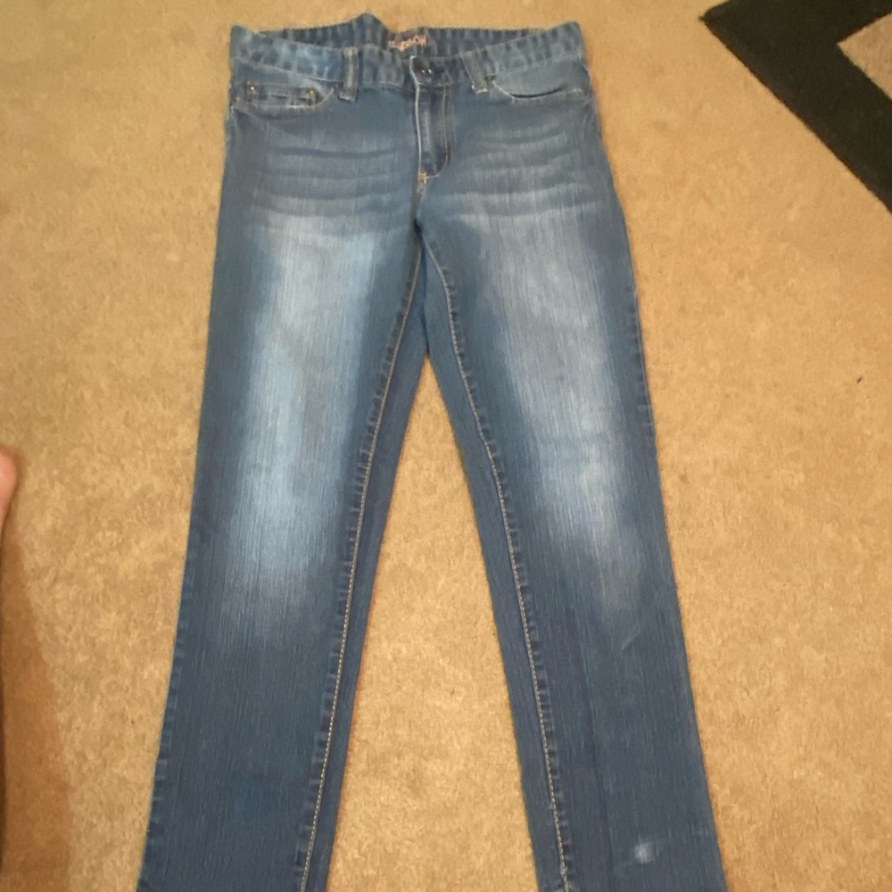 Carbon Women's Straight Leg Jeans - Blue